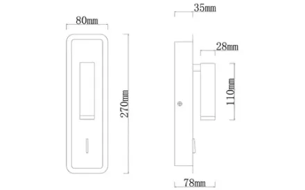 Спот Arte Lamp WOOD A1990AP-3BK, 1хLED