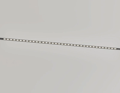 Светильник светодиодный трековый Magnetic 48V 10mm GL2345 BK черный IP20 30W 3CCT 3000-6400K 600*10*37