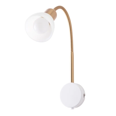 Бра Arte Lamp FALENA A3116AP-1WH, 1хE14