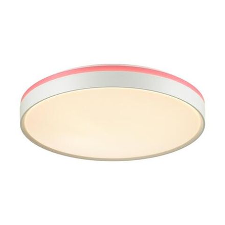 7708/DL COLOR SN 100 Светильник пластик/белый/розовый LED 48Вт 4000К D420 IP43 KEZO PINK