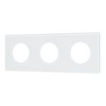 Рамка стеклянная FRM-GLARE-GC-3-WH (Arlight, -)