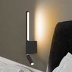 Светильник настенный светодиодный Sarca LED черный 4000К 40111/LED черный