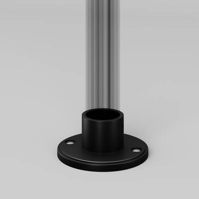 Основание напольное для круглого шинопровода Levity, TRA184BC-R-11B. TM Maytoni