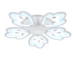 Потолочный светодиодный светильник с пультом и подсветкой FA510/5 WH белый 140W+28W D660*95 (ПДУ РАДИО 2.4)