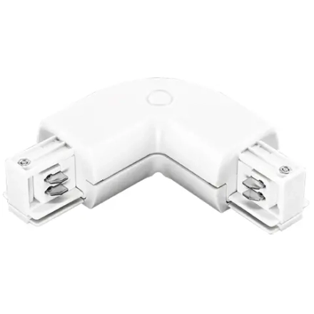 504126 Соединитель трековый трехфазный BARRA L-образный БЕЛЫЙ Lightstar