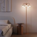 Напольный светодиодный светильник с регулировкой цветовой температуры Ragno 90194 золото