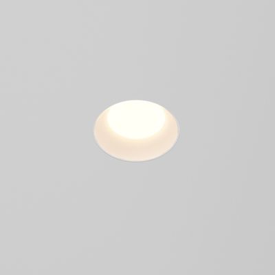 Встраиваемый светильник Okno 3000-4000-6000K 8W 100° IP 44 DL055-8W3-4-6K-TRS-W. TM Maytoni