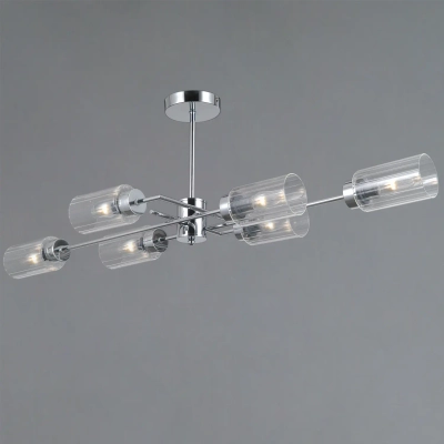 IL0734-6ASQ-25 CR NAPLES светильник потолочный ILLUMICO, E14х6