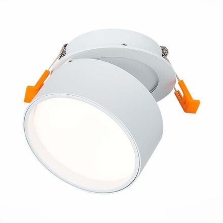 ST651.548.09 Встраиваемый поворотный светильник Белый LED 1*9W 4000K 720Lm Ra&gt;90 120° IP20 D85xH68 170-240VV