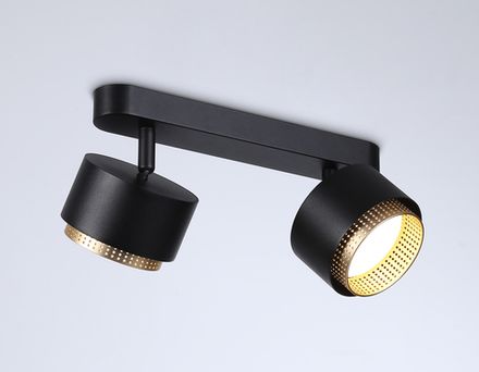 Светильник накладной TN71288/2 BK/GD черный/золото GX53/2 max 12W 270*95*137