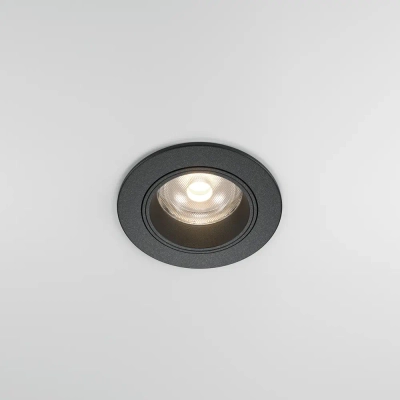 Встраиваемый светильник Фокус / FOCUS LED 12 Вт 4000 К 50°, DL125-L12-4K-B. TM Maytoni