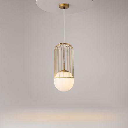 Подвесной светильник Telford E27х1, P363PL-01G. TM Maytoni