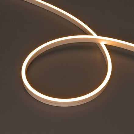 Светодиодная лента герметичная MOONLIGHT-SIDE-A120-06x12mm 24V Warm2300 (9.6 W/m, IP65, 5m, wire x2) (Arlight, Вывод кабеля прямой)