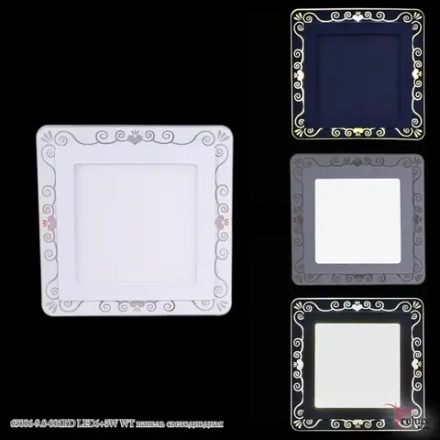 65006-9.0-001RD LED6+3W WT панель светодиодная Reluce, LED