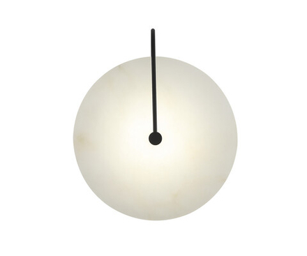 08437,19 Настенный светильник Мелисса черный/белый d25 h30 Led 6W (4000K)