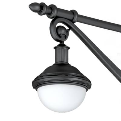 Светильник OXOR-AMPIL-BUE - 395x400-50W Day4000 (BK, 120 deg, 230V) IP65 (Arlight, -)