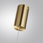 6639/12L HIGHTECH ODL25 293 металл/античная бронза/белые бусы из акрила Подвесной светильник IP 20 LED 12W 720Лм 3500K 220V MONELLA