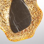 5461/12WLA L-VISION ODL_EX26 черный/янтарный/коричневый/металл/стекло/мрамор Настенный светильник LED x 12W 3000K CORALLA