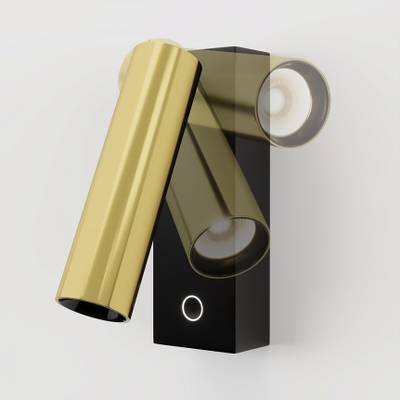 Настенный светильник (бра) Twist 3000K 3Вт IP 20, C078WL-L3BBS3K. TM Maytoni