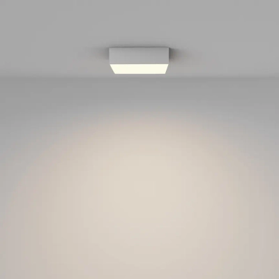 Потолочный светильник Зон / Zon 24 Вт 3000 К 120°, C032CL-24W3K-SQ-W. TM Maytoni