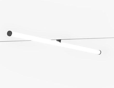 Светильник светодиодный трековый Magnetic 48V 10mm GL2380 BK черный IP20 30W 3CCT 3000-6400K 900*25*73