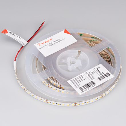 Лента TWIST-A120-10mm 24V Warm3000 (10 W/m, IP20, 2835, 5m) (Arlight, Открытый)
