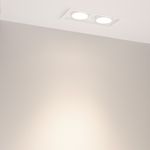 Светильник MS-VORTEX-BUILT-S210x117-2x20W Day4000 (WH-WH, 40 deg, 230V) (Arlight, IP20 Металл, 5 лет)