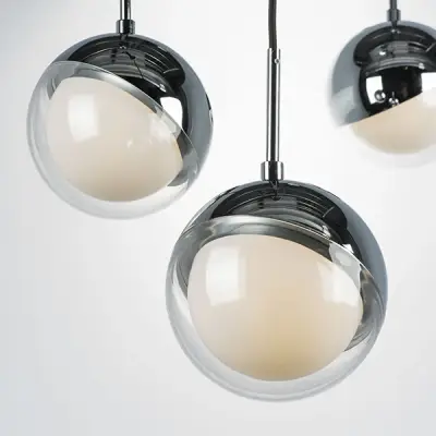 815514 Люстра DAFNE 1х5W(led) G9 ХРОМ/ПРОЗРАЧНЫЙ Lightstar