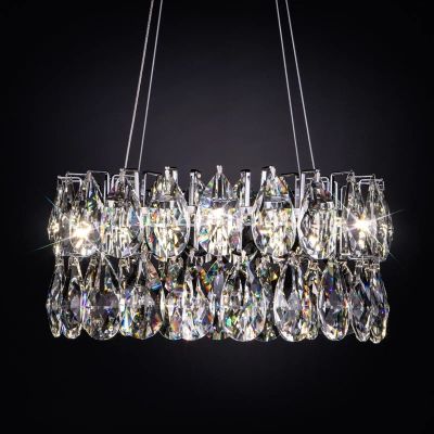 Подвесная люстра с хрусталем 90370/1 Strotskis, LED