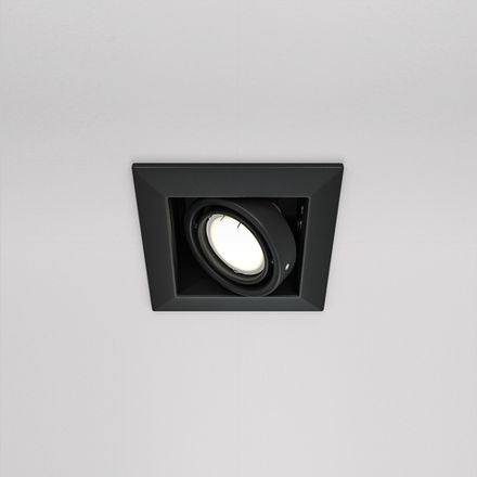 Встраиваемый светильник Metal Modern GU10 1x50Вт DL008-2-01-B. TM Maytoni