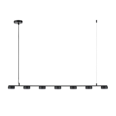 8117/7 COMFI LN26 236 черный, металл Подвесной светильник LED GX53 7*7W 220V TORINA