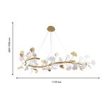 Подвесная люстра Ginkoa 4080-8P. ТМ Favourite