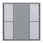 INTELLIGENT ARLIGHT Панель KNX-223-4-GREY (BUS) (IARL, IP20 Металл, 3 года)