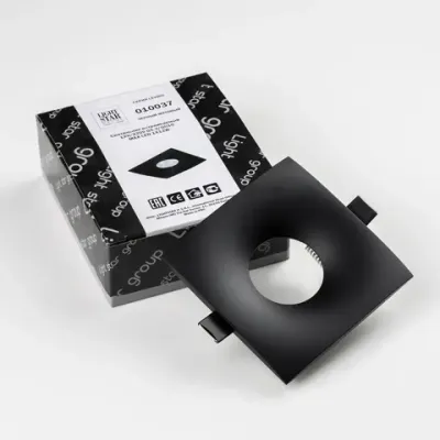 010037 Светильник LEVIGO Q MR16/HP16 ЧЕРНЫЙ Lightstar