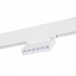 ST364.536.06 Магнитный трековый светильник белый LED 1*6W 3000K 532Lm Ra>80 36° IP20 L120xW22xH108 48V