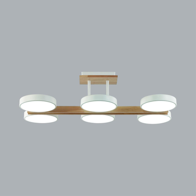 8030/108CL LEDIO LN26 345 белый, дерево/металл/акрил Потолочный светильник LED 108W 3000/4000/6000К 220V PLATO