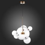 SL1133.213.01 Светильник подвесной ST-Luce Латунь/Прозрачный LED 1*14W 3000K