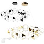 5086/68L L-VISION ODL25 503 античная бронза/металл Люстра LED 68W 4000K 3740Лм TRELLIS