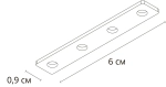 Коннектор прямой для магнитного шинопровода Arte Lamp LINEA-ACCESSORIES A484305I