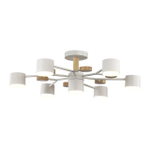 8195/7C COMFI LN26 336 белый, металл/дерево/пластик Потолочный светильник LED GX53 7*9W 220V RONDO