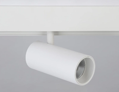 Светильник светодиодный для шинопровода Magnetic GL3828 WH белый IP20 15W 4200K 48V 24° D57*128