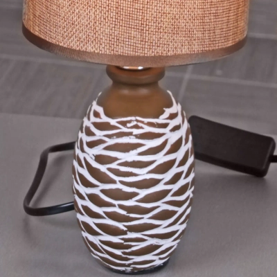 98231-0.7-01 LIGHT BROWN светильник настольный Reluce, E14х1