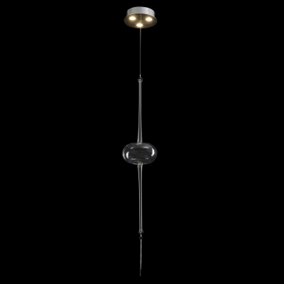 Светильник подвесной Crystal Lux GLASS SP3W LED CHROME 3850/203