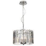 Citilux Джейн CL306141 Хрустальная подвесная люстра Хром