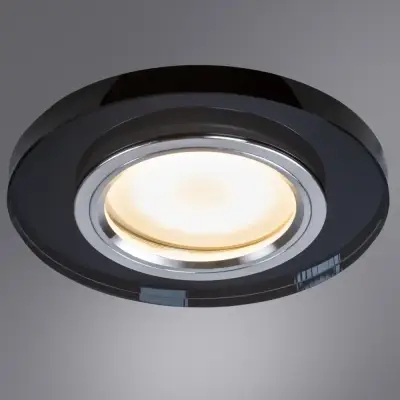 Точечный встраиваемый светильник Arte Lamp CURSA A2166PL-1BK, 1хGU10