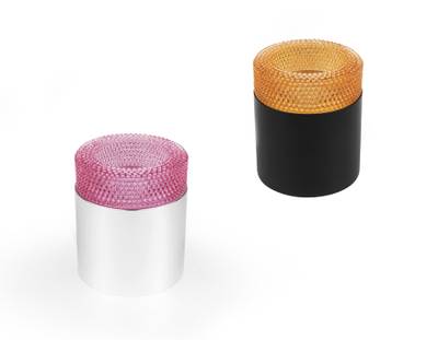 Насадка передняя N7193 PI розовый D70*H30mm Out25mm MR16 (для корпуса светильника)