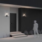 Настенный светильник (бра) Unter den Linden E27х1, IP54, O578WL-01B. TM Maytoni