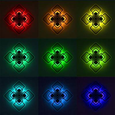 Citilux Марсель Смарт CL232A185E RGB Умная люстра Чёрная