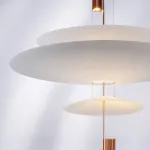814532  2КОР! Люстра VIOLA LED 3x6W 560LM РОЗОВОЕ ЗОЛОТО/БЕЛЫЙ 3000K Lightstar