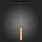 ST151.306.01 Светильник трековый Черный GU10 1*50W IP20 D54xH290 220V Без ламп